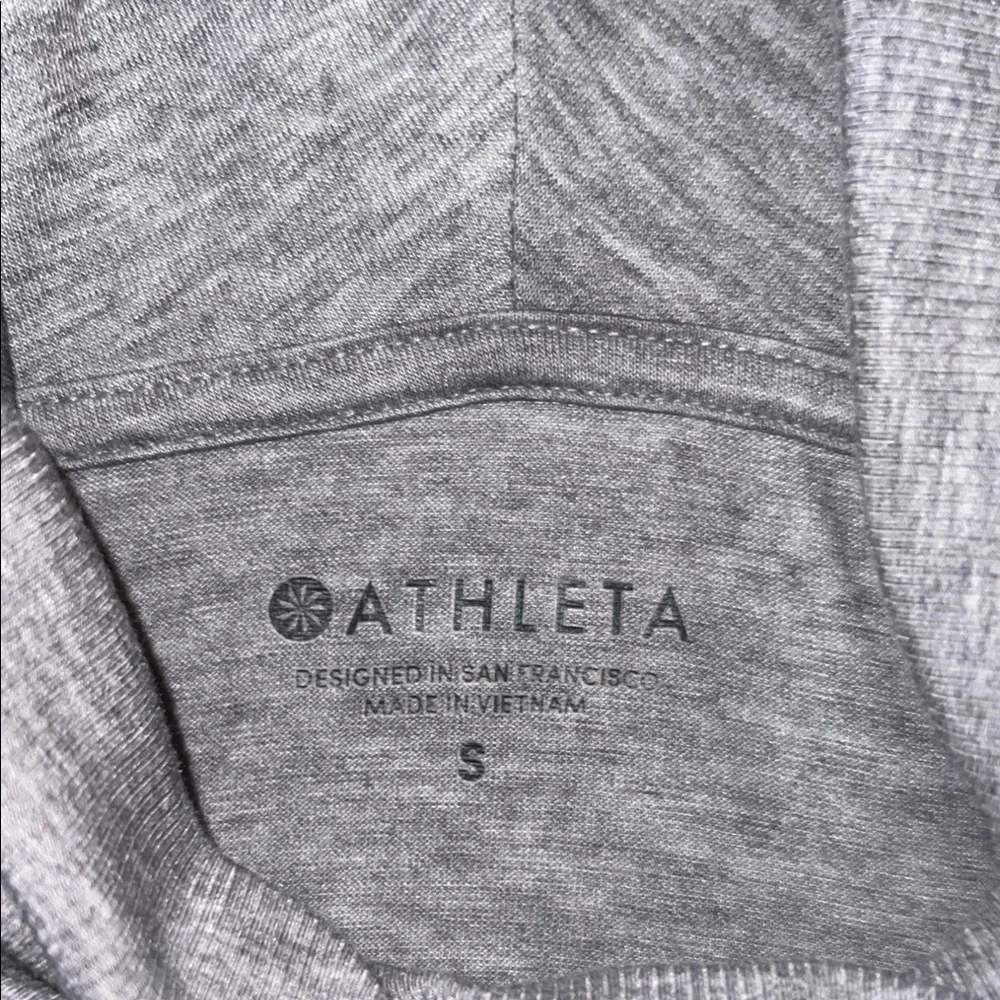 Athleta Gray Cowl Neck Sweater